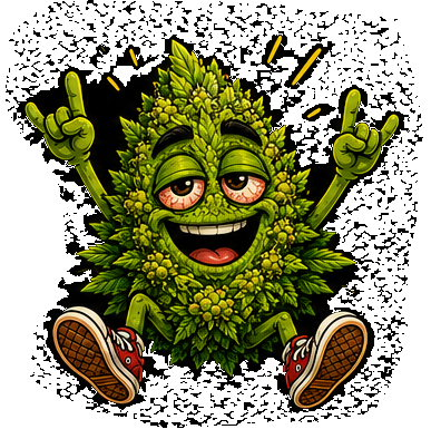 Buddie celebrating cannabis fun facts