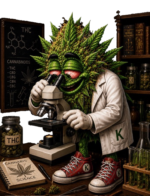 Explaining Buddie breaking down THC in simple terms
