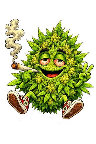 Buddie, The HighK's friendly stoner sidekick